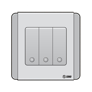 Công tắc ba 1 chiều Sino S66SDGN3