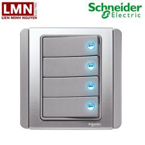 Công tắc bốn 1 chiều NEO Schneider E3034H1-EBGS-G19