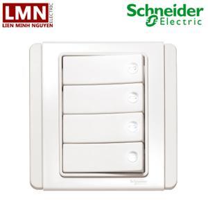 Công tắc bốn 1 chiều NEO Schneider E3034H1-EWWW-G19