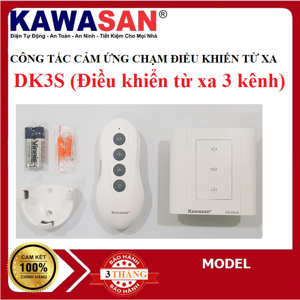 Công tắc cảm ứng chạm điều khiển từ xa Kawasan DK2S