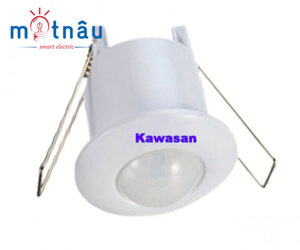 Công tắc cảm ứng chuyển động hồng ngoại gắn âm trần thạch cao Kawa SS301