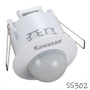Công tắc cảm ứng hồng ngoại chuyển động gắn âm trần Kawa SS302