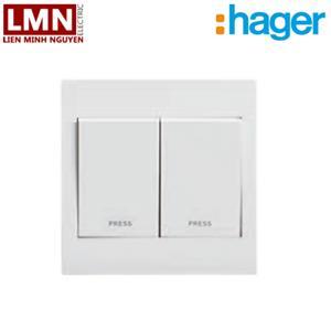 Công tắc chuông 1 cực 10A Hager WXEL12P