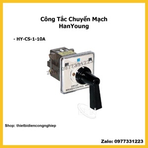 Công tắc chuyển mạch Hanyoung HY-CS-1-10A