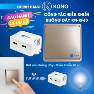 Công tắc điều khiển không dây Kono KN-RF43