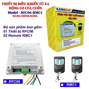 Công tắc điều khiển từ xa Kawa RFC06-RMC1