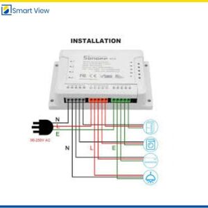 Công tắc điều khiển từ xa Sonoff 4CH R2