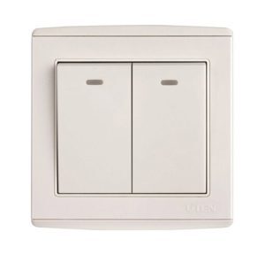 Công tắc đôi 1 chiều UTEN V4.0GK21