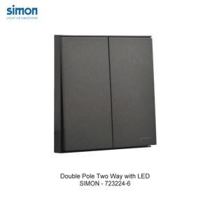Công tắc đơn 32A 2 cực 2 chiều có LED 723224