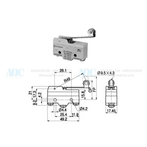 Công tắc hành trình Hanyoung HY-R704C