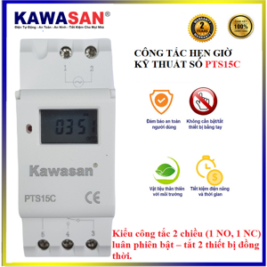 Công tắc hẹn giờ Kawa PTS15C