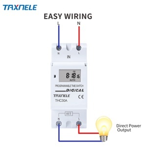 Công tắc hẹn giờ lập trình điện tử THC30A