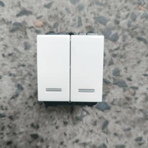 Công tắc kép Sino S18CCS/2