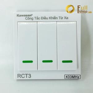 Công tắc không dây dán tường Kawasan RCT-3