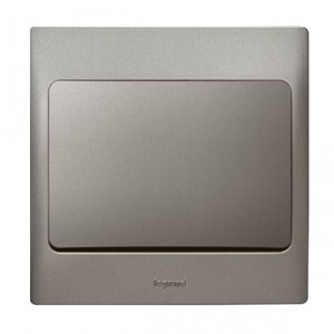 Công tắc Legrand, đơn 1 chiều màu xám bạc Mallia | 283000