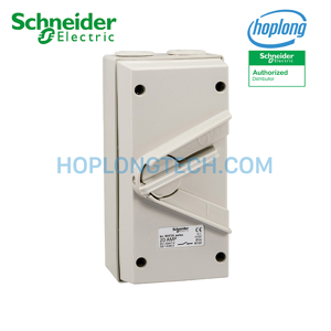 Công tắc ngắt điện phòng thấm nước Schneider WHT80_GY