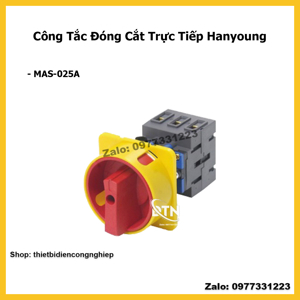 Công tắc nguồn Hanyoung MAS025A