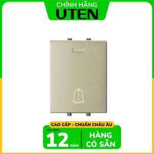 Công tắc nút nhấn chuông cỡ M Uten V9.1PGK/M