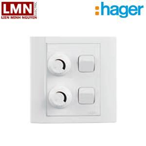 Công tắc - ổ cắm Hager WXED2R500