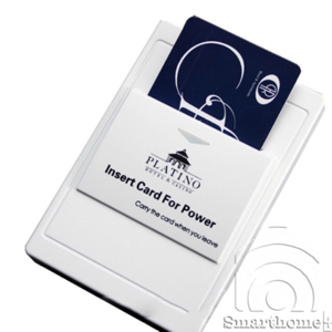 Công tắc thẻ từ khách sạn chữ nhật lắp dọc 40A SHP-KS5