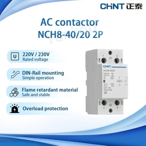 Công tắc tơ Chint NCH8-40/20