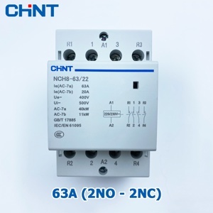 Công tắc tơ Chint NCH8-63/22