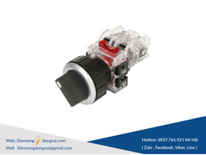 Công tắc xoay 3 vị trí Hanyoung MRS-R3A2