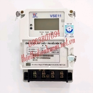 Công tơ điện tử 1 pha Vinasino CTD VSE11-20