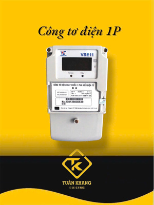 Công tơ điện tử 1 pha Vinasino CTD VSE11-20