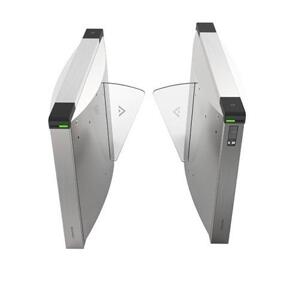 Cổng xoay bật dọc dạng cánh dùng thẻ và vân tay HIKVISION DS-K3Y501-R/MF-Dp60(O-STD)