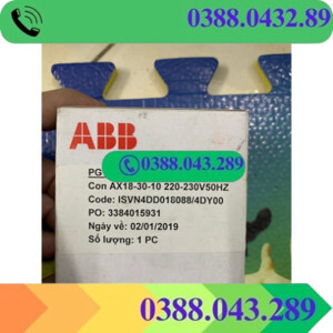 Contactor ABB AX18-30-10-80 18A 7.5kw 220V