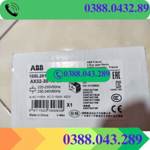 Contactor ABB AX32-30-10-80 32A 15kw