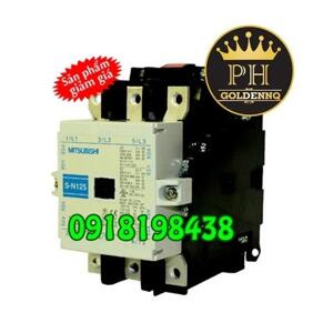 Contactor Mitsubishi S-N125 - 120A 60kW AC200V 3P