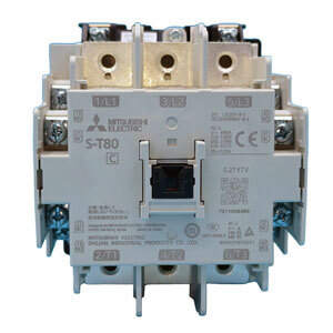 Contactor Mitsubishi S-T80 - 80A 45kW AC200V 3P