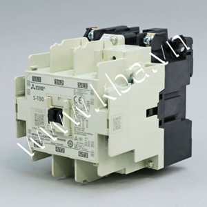 Contactor Mitsubishi S-T80 - 80A 45kW AC200V 3P