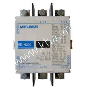 Contactor Mitsubishi SD-N300 300A 2NO+2NC 110V