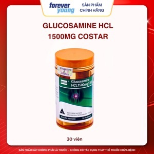 Viên uống hỗ trợ trị bệnh xương khớp Costar Glucosamine HCL 1500mg 120 Viên