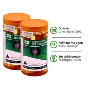 Viên uống hỗ trợ trị bệnh xương khớp Costar Glucosamine HCL 1500mg 120 Viên