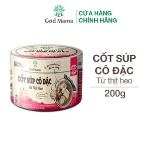 Cốt súp cô đặc thịt heo God Mama 200g