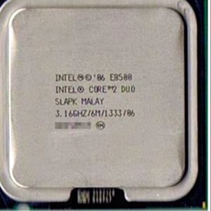 CPU E8500-Core 2- 3.16Ghz, 6MB L2 Cache, 1333MHz FSB