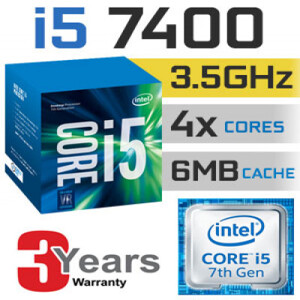 CPU Intel Core i5-7400 3.0 GHz 6MB HD 600 Series Graphics Socket 1151