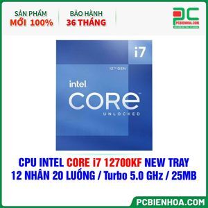 CPU Intel Core i7-12700KF 25M Cache up to 5.00 GHz