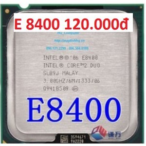 Bộ xử lý CPU intel E8400