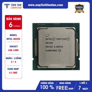 CPU Intel Pentium Gold G6405