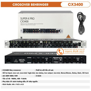 Crossover Behringer CX3400