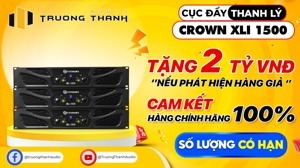 Amply Crown XLi 1500 - 900W Class AB Power Amply