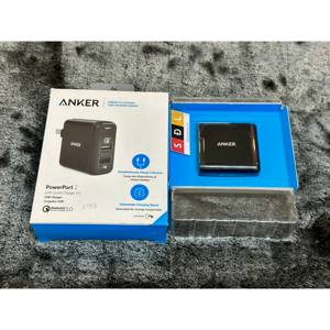 Củ sạc Anker 2 cổng PowerPort 2 (Quick Charge 3.0)