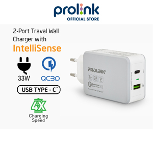 Củ sạc di động 2 cổng Prolink PTC23301