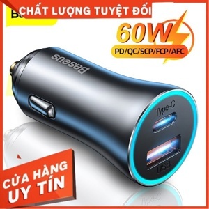 Củ sạc dùng trên ô tô Tiny Baseus