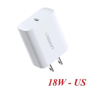 Củ sạc nhanh 18W chuẩn USB-C PD hỗ trợ QC 4.0 Ugreen 60449